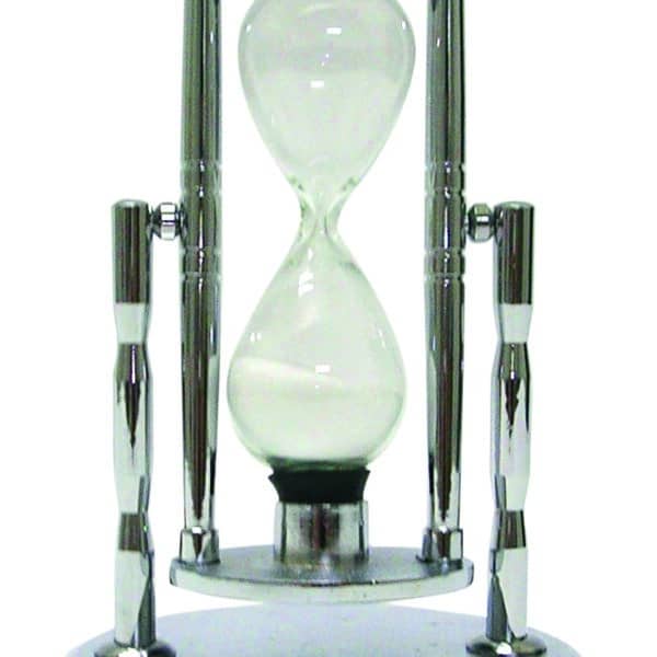 Sablier Original Vintage Argenté - Durée 3 Minutes