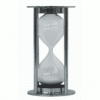 Horloge de sable de 15 min en alu argenté