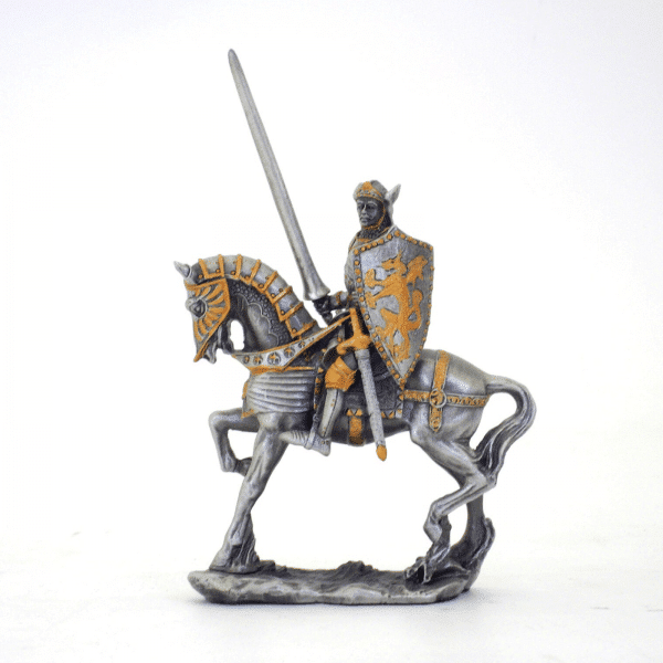 Figurine - Cavalier avec son javelot et son bouclier