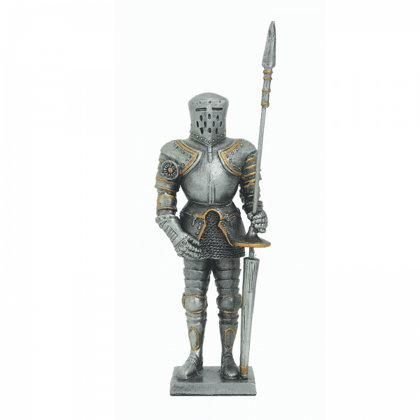 Figurine - Cavalier avec son heaume et son javelot