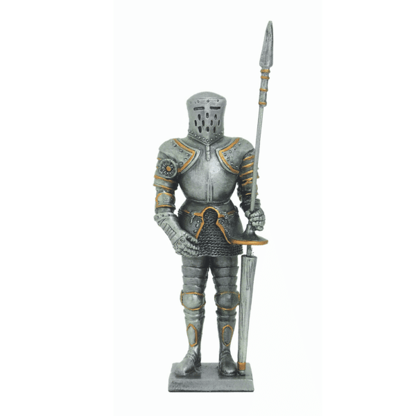 Figurine - Cavalier avec son heaume et son javelot