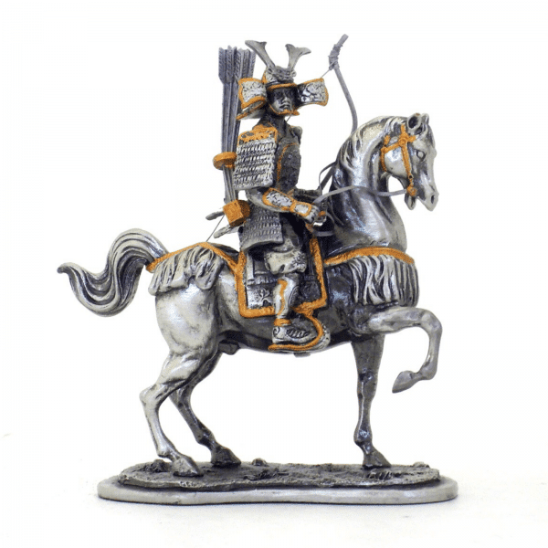 Figurine - Archer samouraï sur sa monture