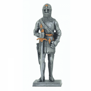 Figurine - Combattant médiéval à l'époque de Charles d'Orléans