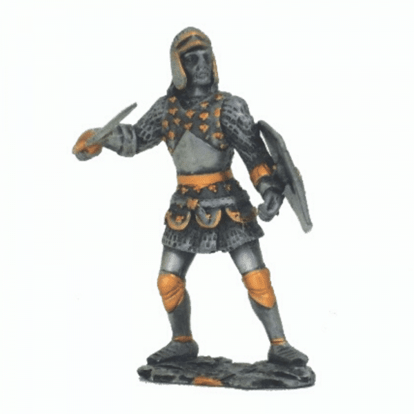 Figurine - Combattant romain sur ses gardes