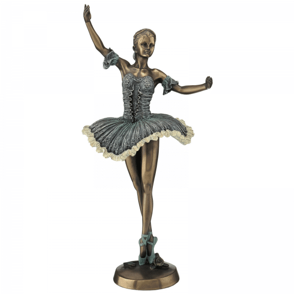 Sculpture miniature - Danseuse étoile réalisant la figure de sus-sous
