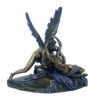 Statuette "Psyché Ranimée par le Baiser de l'Amour" en Résine Bronze et Patinée par Antonio Canova - 30 x 29 cm