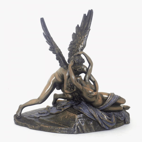Sculpture miniature - Psyché ranimée par le baiser de l'Amour de Canova