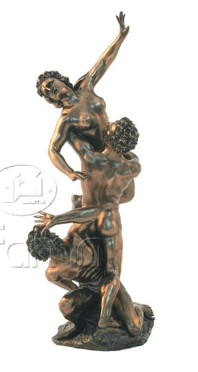 Sculpture miniature - L'Enlèvement des Sabines par Giambologna