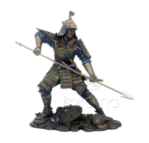 Figurine - Samourai équipé d'une lance