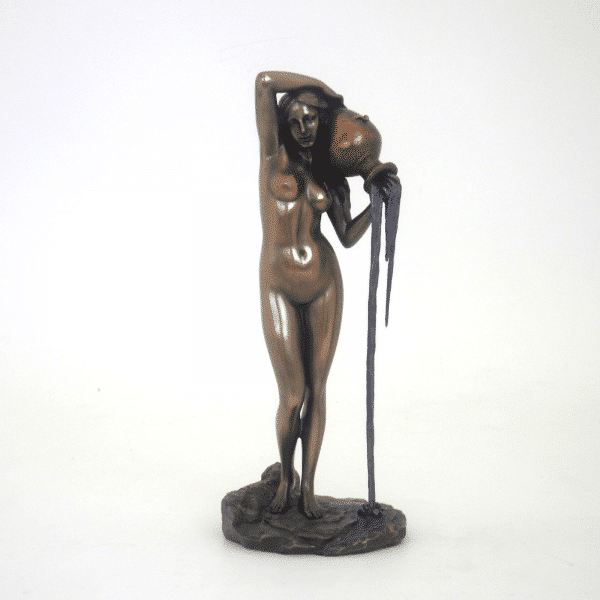 Sculpture miniature de l'oeuvre de l'artiste Ingres - La Source