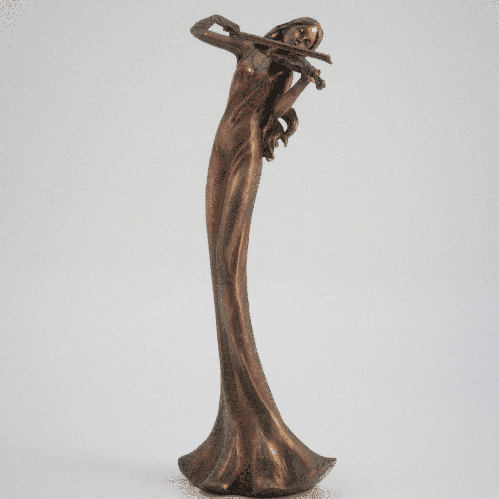 Figurine - Musicienne violoniste