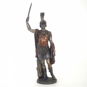 Figurine - Centurion de l'Empire romain levant son glaive