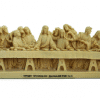 Sculpture miniature de l'oeuvre de L. De Vinci : La Cène
