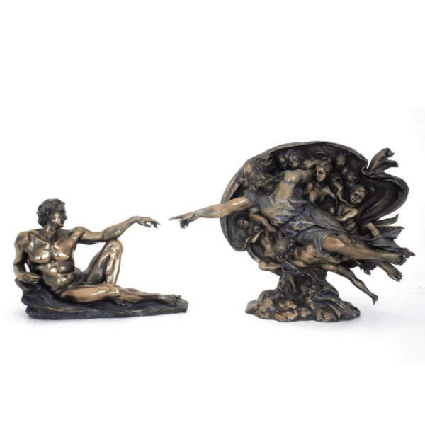 Figurine Statuette Michel Ange Caricature - Peintre Humoristique Résine