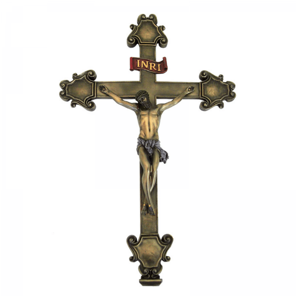 Figurine représentant la scène de la Crucifixion de Jesus