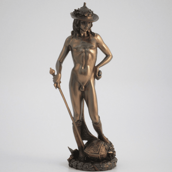 Sculpture miniature - David par le sculpteur Donatello