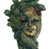 Statuette Murale "Masque Vénitien Paon" en Résine – Décoration Murale Artistique