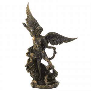 Figurine de l'Archange St Michel ailés (petite taille)