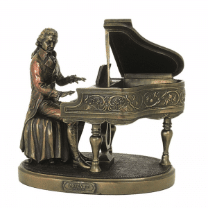 Figurine - Mozart jouant du piano