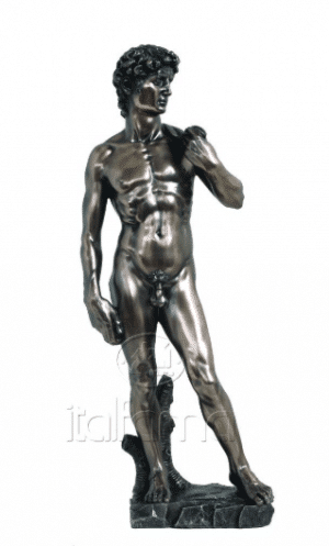 Sculpture miniature - David de Michelangelo (grande taille)