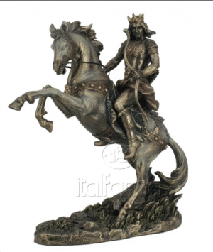 Figurine - Le cavalier blanc de la résurrection