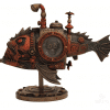 Figurine - Poisson des abysses au style Steampunk