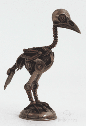 Figurine - Autruche façon Steampunk