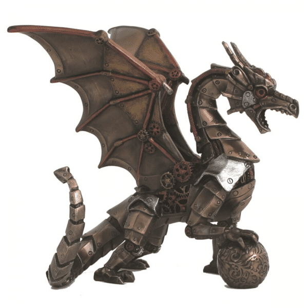 Figurine - Le dragon avec le style Steampunk