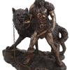 Figurine - Tyr sacrifiant son bras dans la gueule du loup Fenrir