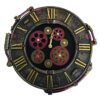 Horloge Murale Steampunk à Engrenages - Décoration Industrielle Vintage