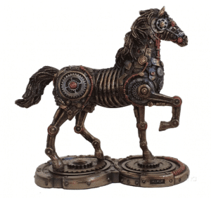 Figurine - Cavalier façon Steampunk