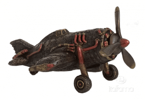 Figurine - Avion au style Steampunk