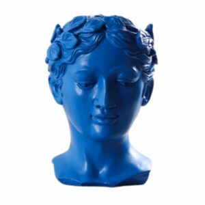 Statue Grecque Tête Bleue