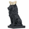 Statue De Lion Noir