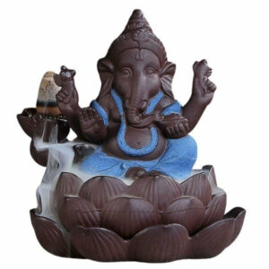 Statue Ganesh  Inde Bleu