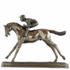 Statue Cheval Jockey