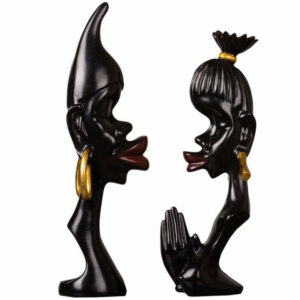 Statue Africaine Amoureux