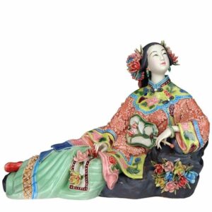Statue Femme Ancienne Japonaise