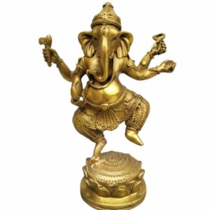 Statue Éléphant Ganesh Or