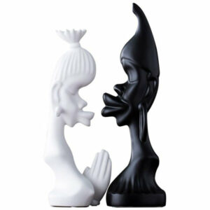 Statue Africaine Duo