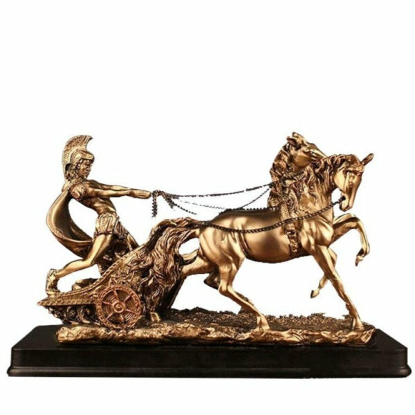 Statue Grecque Cavalier Cheval