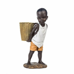 Statue Africaine Enfant