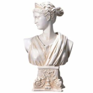 Statue Buste Grecque Féminin