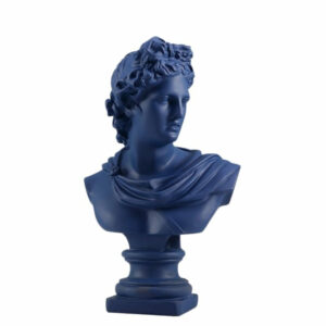 Statue Grecque Apollon Bleu