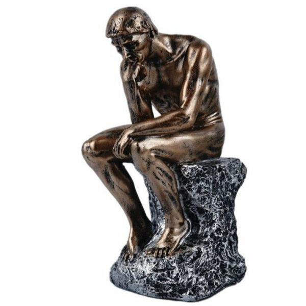 Statue Grecque Homme Couleur Bronze