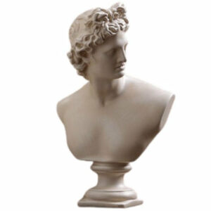 Statue Buste Grecque Masculine