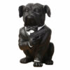 Statue Bouledogue James Bond