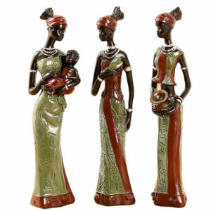Statue Africaine Trio