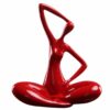 Statue Femme Madame Rouge