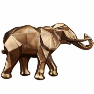 Statue Éléphant Couleur Bronze